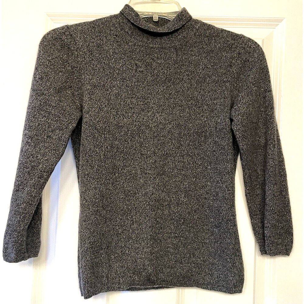INC International Concepts 100% Cashmere 3/4 Sleeve Turtleneck Sweater, Women' M